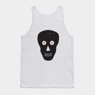 skull warning sign Tank Top